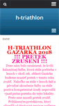 Mobile Screenshot of h-triathlon.sk